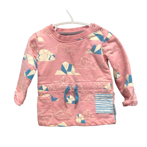 Sweatshirt Dress, 0-3m // 6 sticks