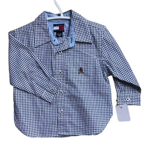Plaid Shirt, 3-6m // Tommy Hilfiger