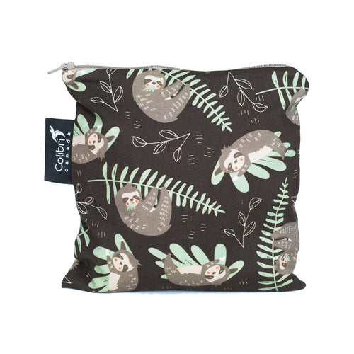 NEW Sloths Reusable Snack Bag - Large // Colibri