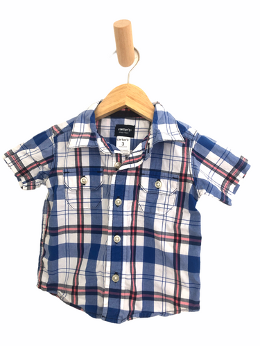 Short Sleeve Button-Up, 3 months // Carter’s