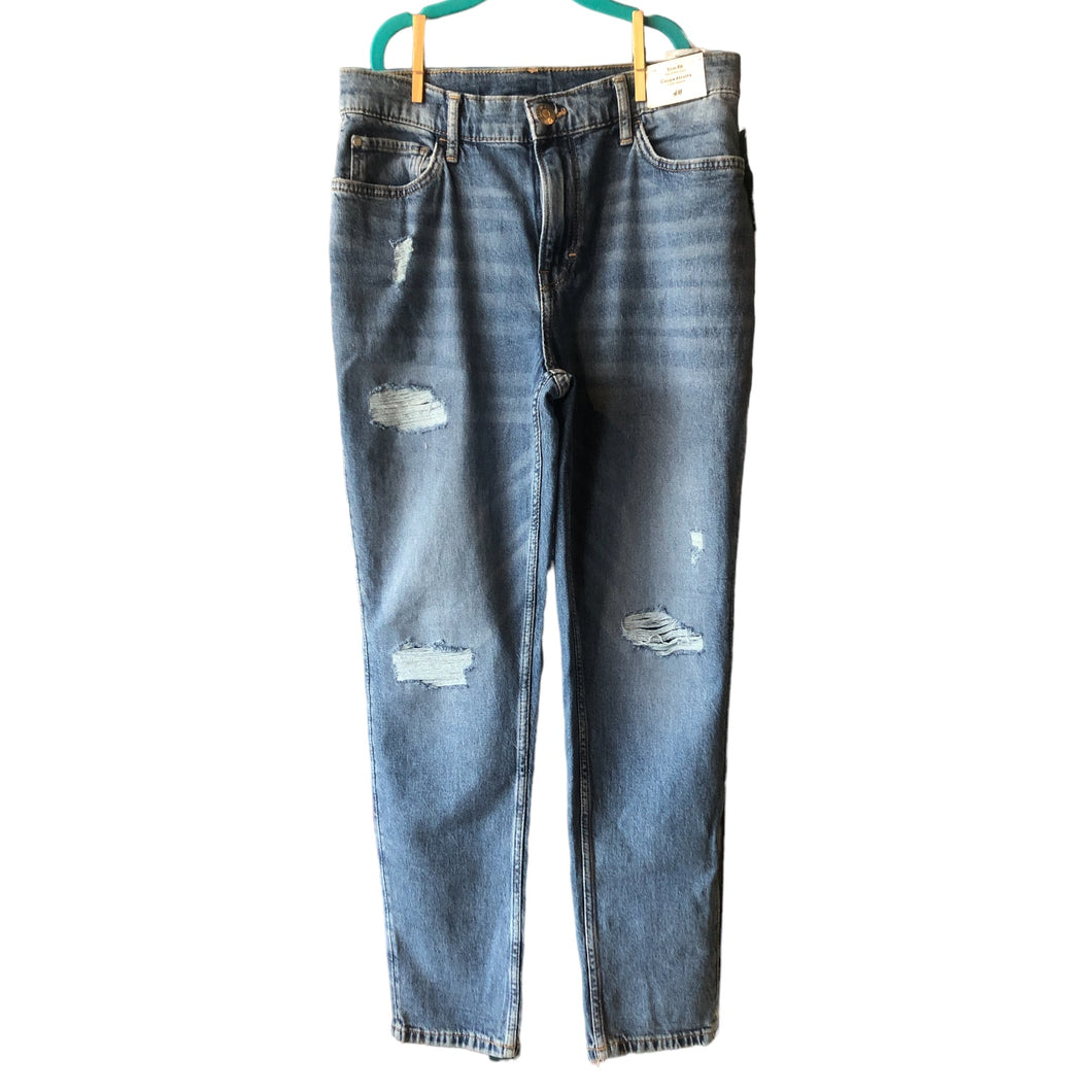 NEW Distressed Slim Fit Jeans, 13-14 years // H&M