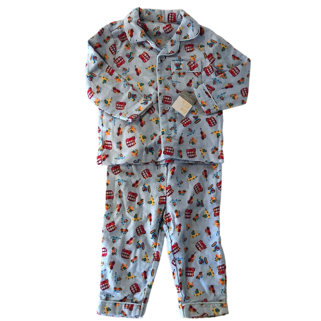 NEW Flannel Pajamas, 9-12m