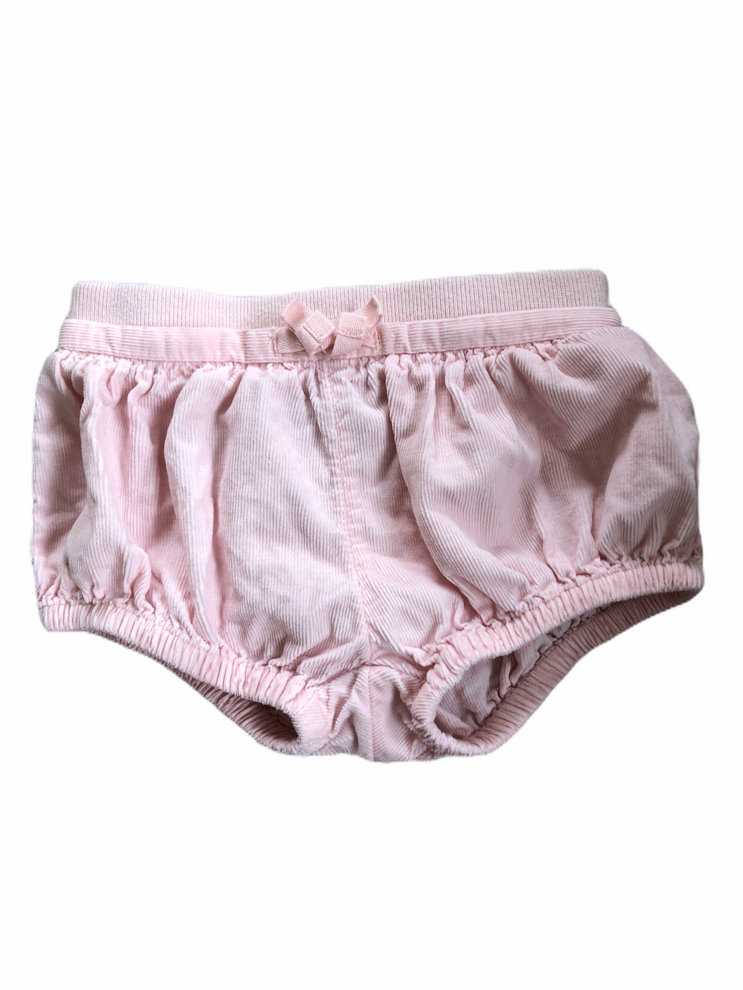 Pink Corduroy Bloomer Shorts, 3-6 months // Gap